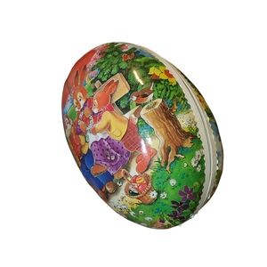 Large Vintage German Easter Egg Candy Container